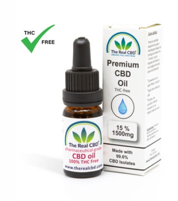 15% CBD oil - THC Free