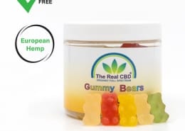 5mg CBD Gummy Bears dans un pot - La vraie marque de CBD